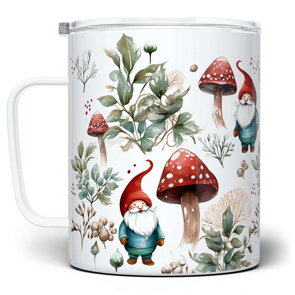 Acorns and Mushrooms Insulated Coffee Mug Mug Coffee Mug Stainless