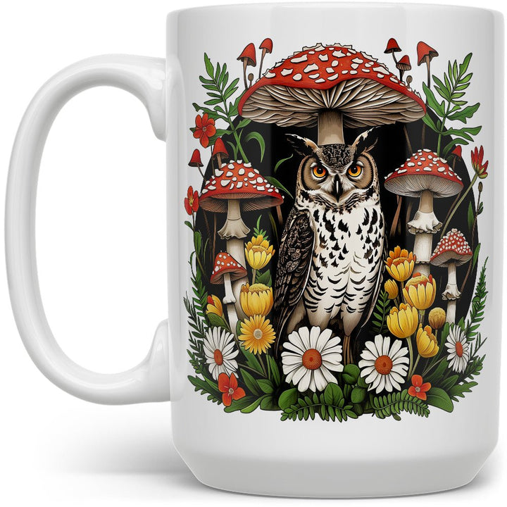 Woodland Forest Owl Mug - Loftipop