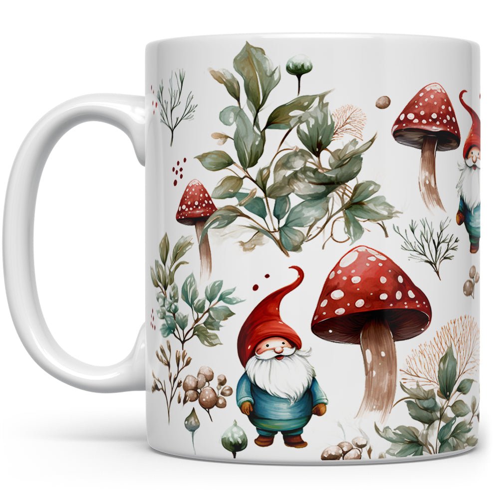 Woodland Mushroom Gnome Mug - Loftipop