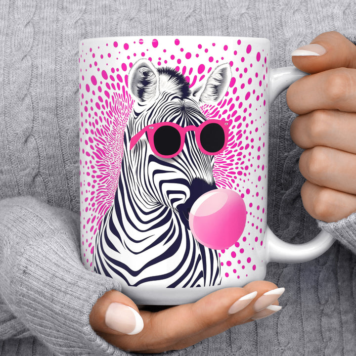 Retro Zebra Mug