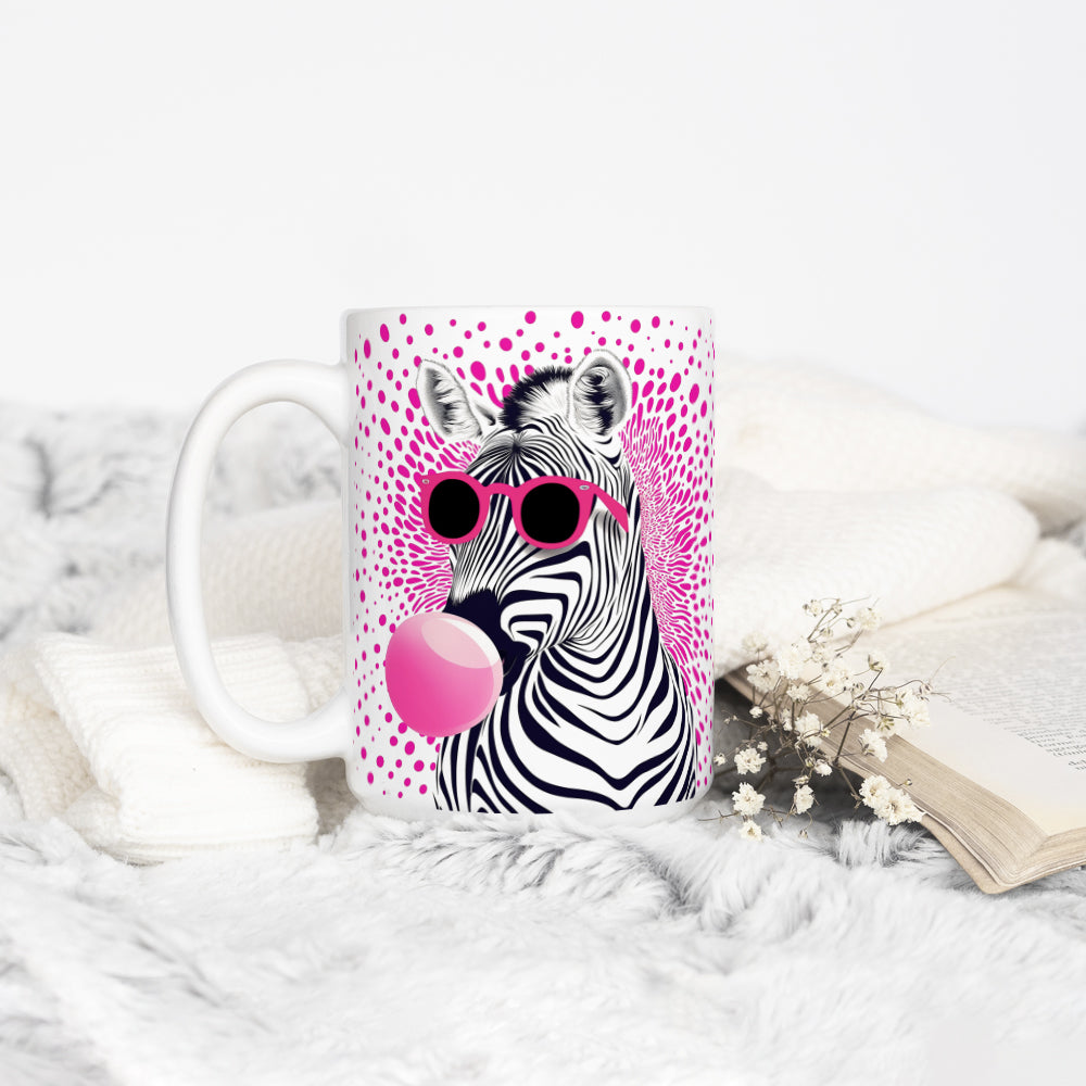 Retro Zebra Mug