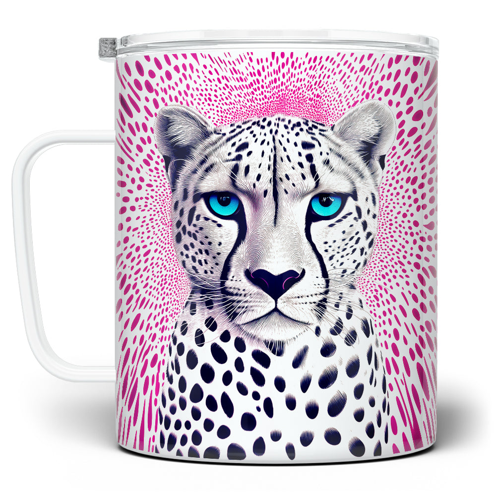 Cheetah Insulated Travel Mug