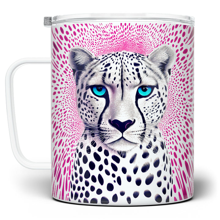 Cheetah Insulated Travel Mug