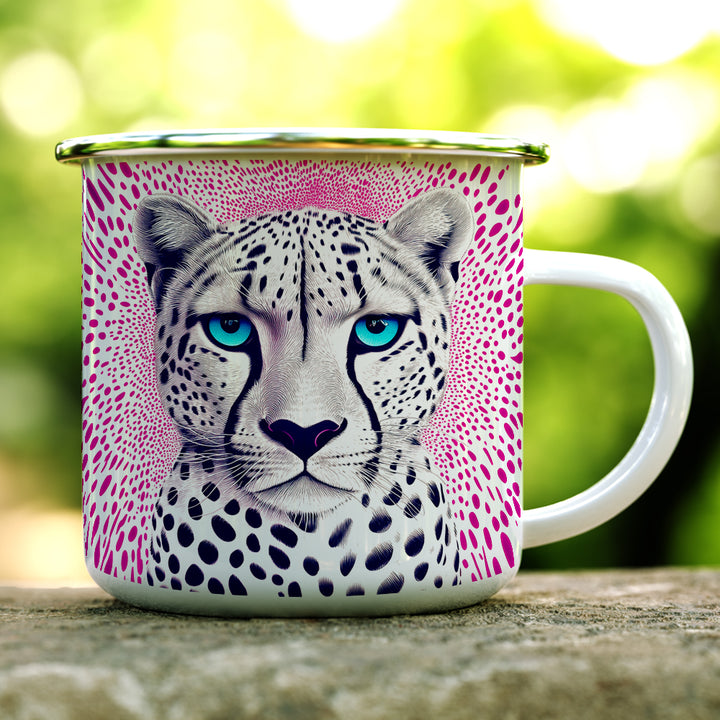 Cheetah Camp Mug