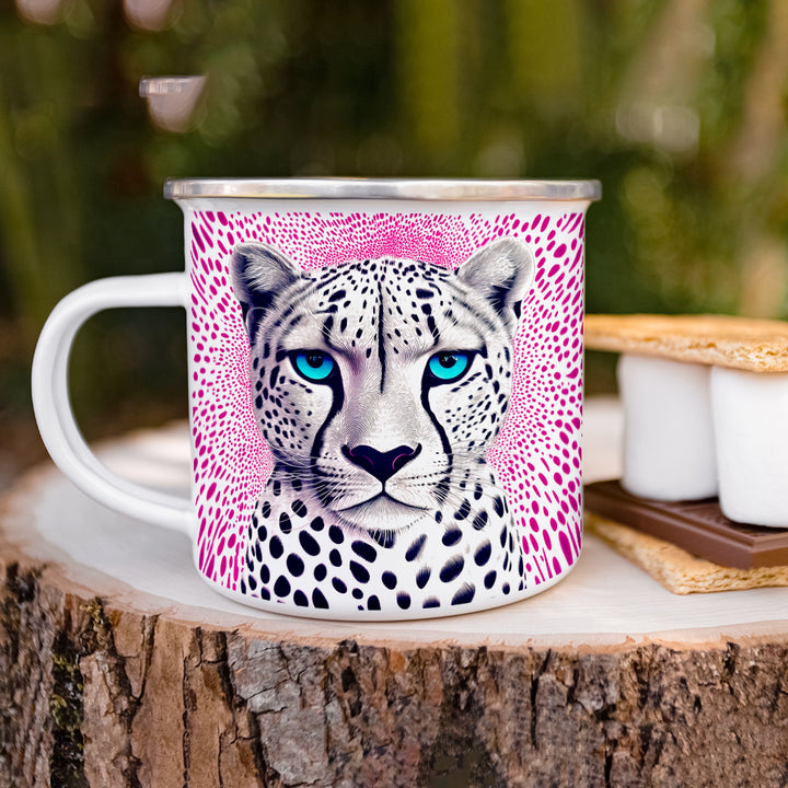 Cheetah Camp Mug