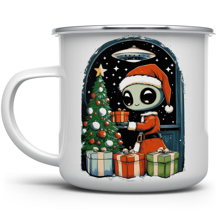 Alien Christmas Camp Mug - Loftipop