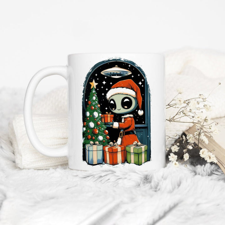 Alien Christmas Mug - Loftipop