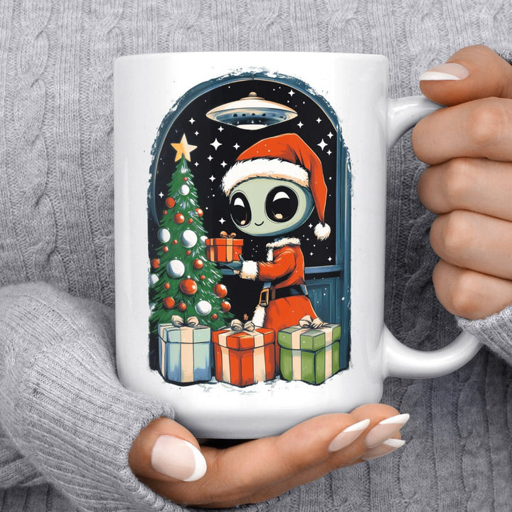 Alien Christmas Mug - Loftipop