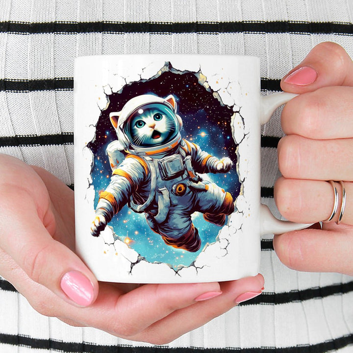 Astronaut Cat Mug - Loftipop