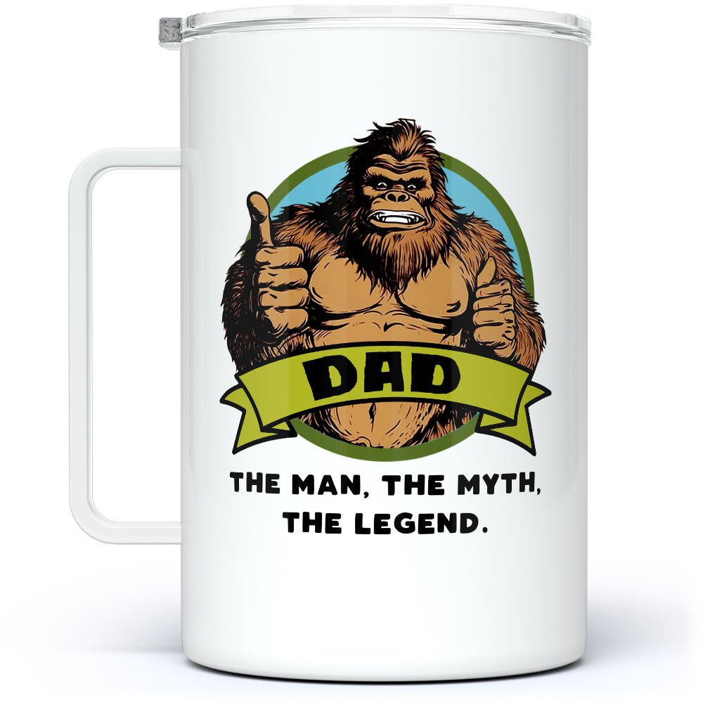 Bigfoot Dad Insulated Travel Mug - Loftipop
