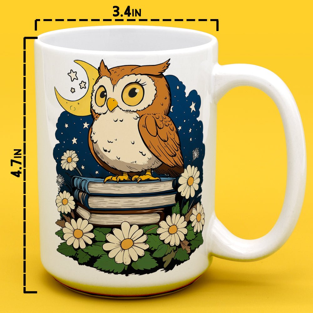 Book Owl Mug - Loftipop