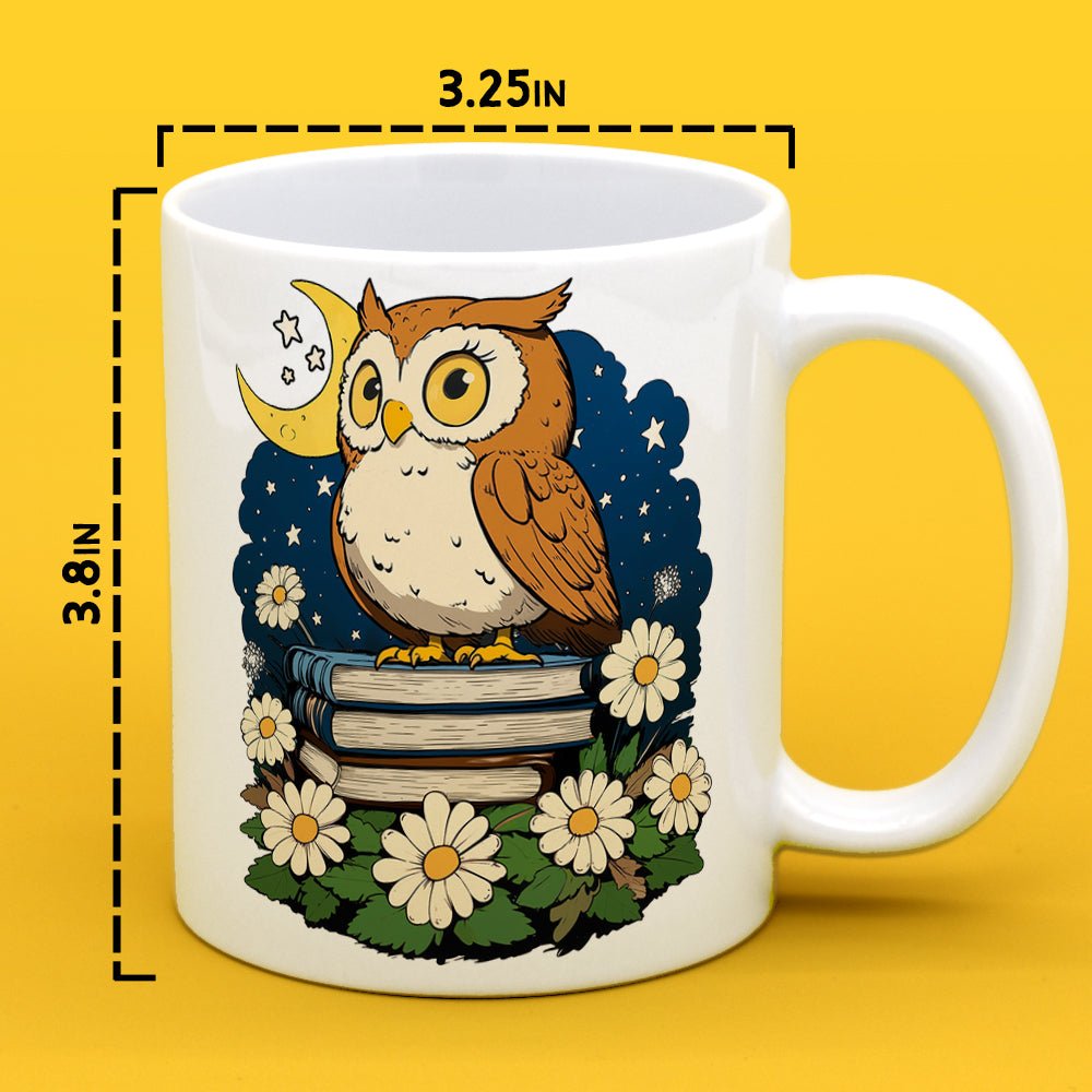 Book Owl Mug - Loftipop