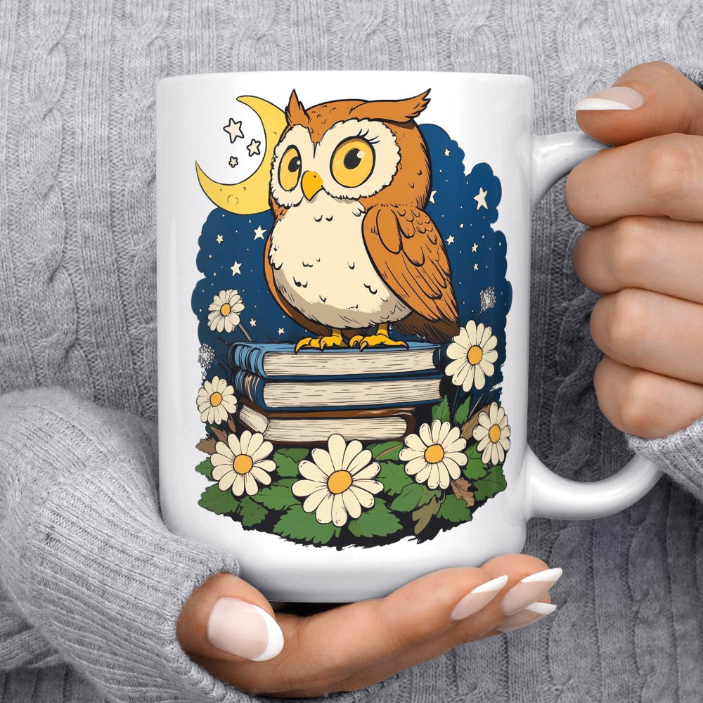 Book Owl Mug - Loftipop