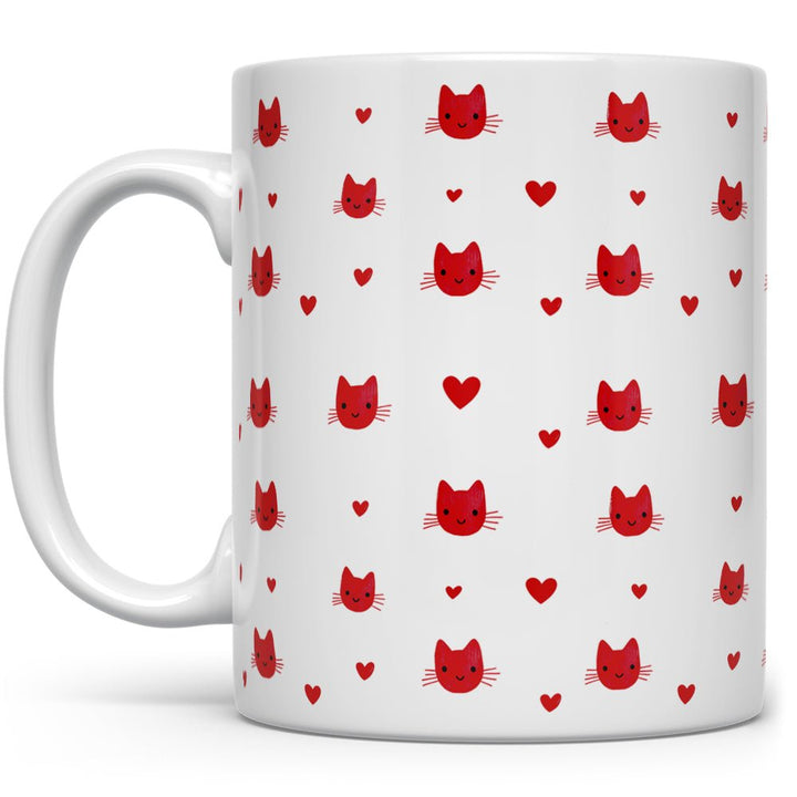 Cat Hearts Mug - Loftipop