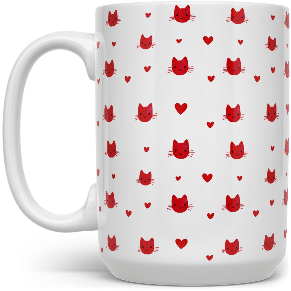 Cat Hearts Mug - Loftipop