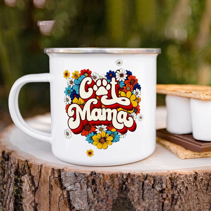 Cat Mama Camp Mug - Loftipop