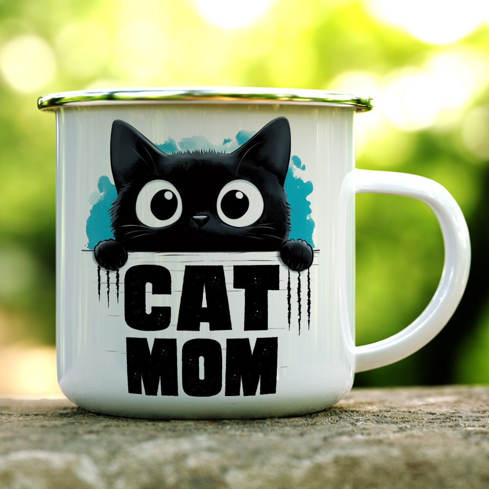 Cat Mom Camp Mug - Loftipop