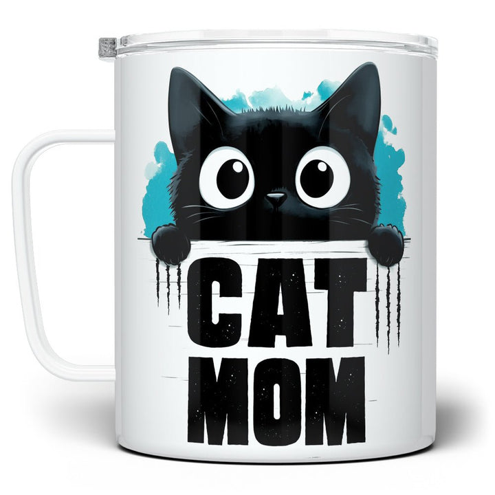 Cat Mom Insulated Travel Mug - Loftipop