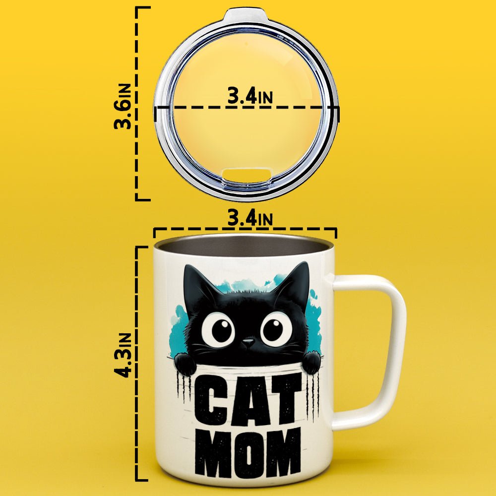 Cat Mom Insulated Travel Mug - Loftipop