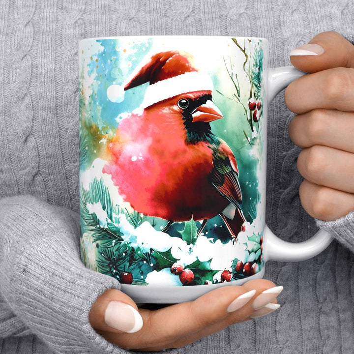 Christmas Cardinal Mug - Loftipop