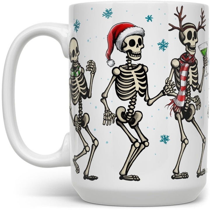 Christmas Dancing Skeleton Mug - Loftipop