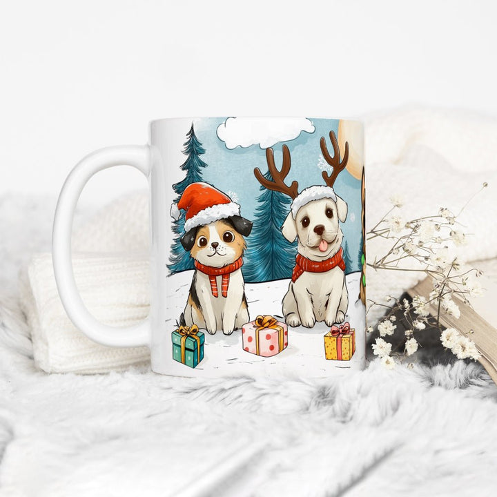 Christmas Dogs Mug - Loftipop