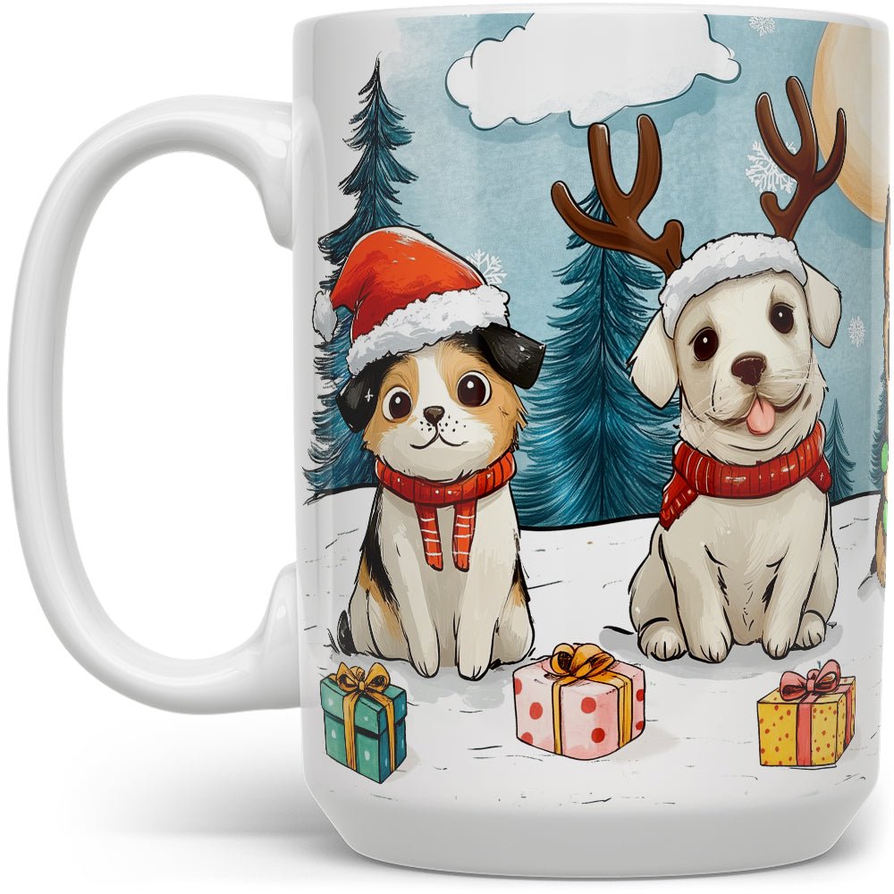 Christmas Dogs Mug - Loftipop