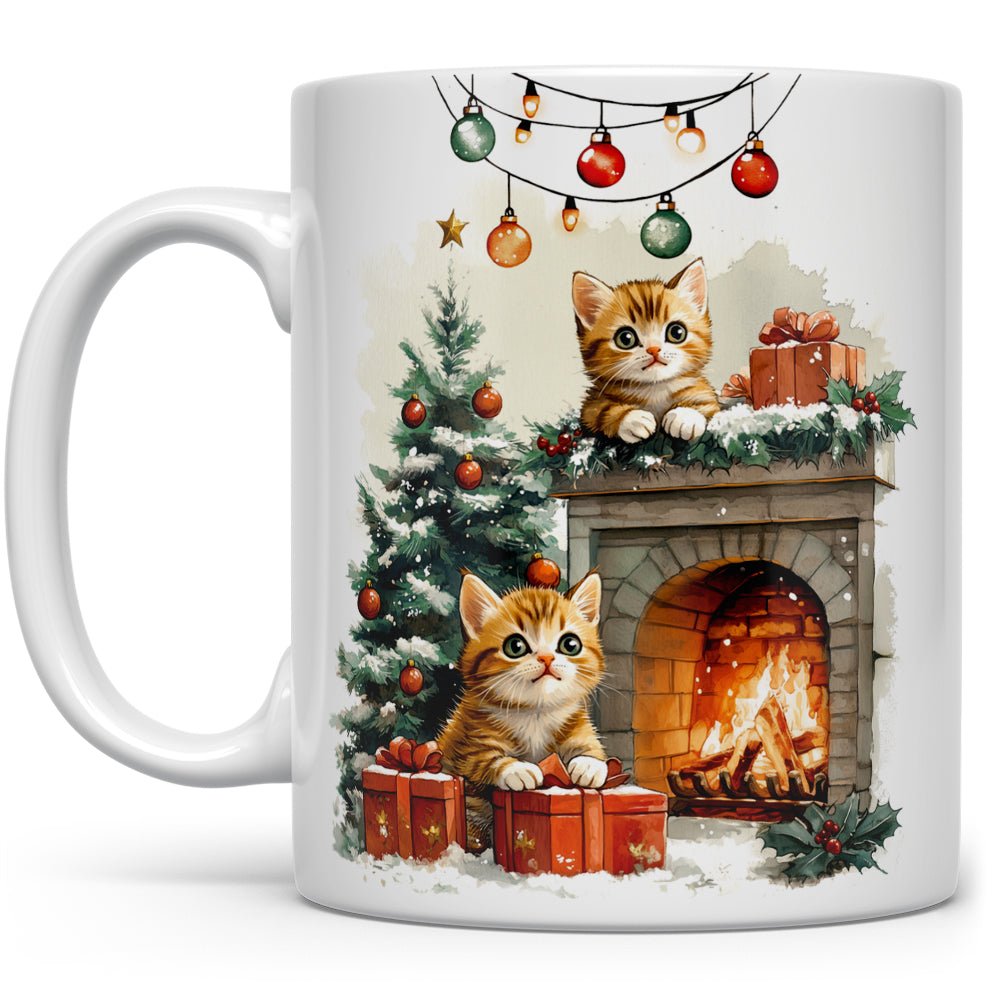 Christmas Kittens Mug - Loftipop