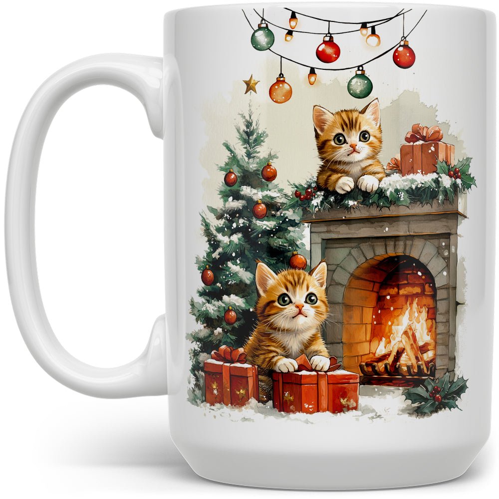 Christmas Kittens Mug - Loftipop