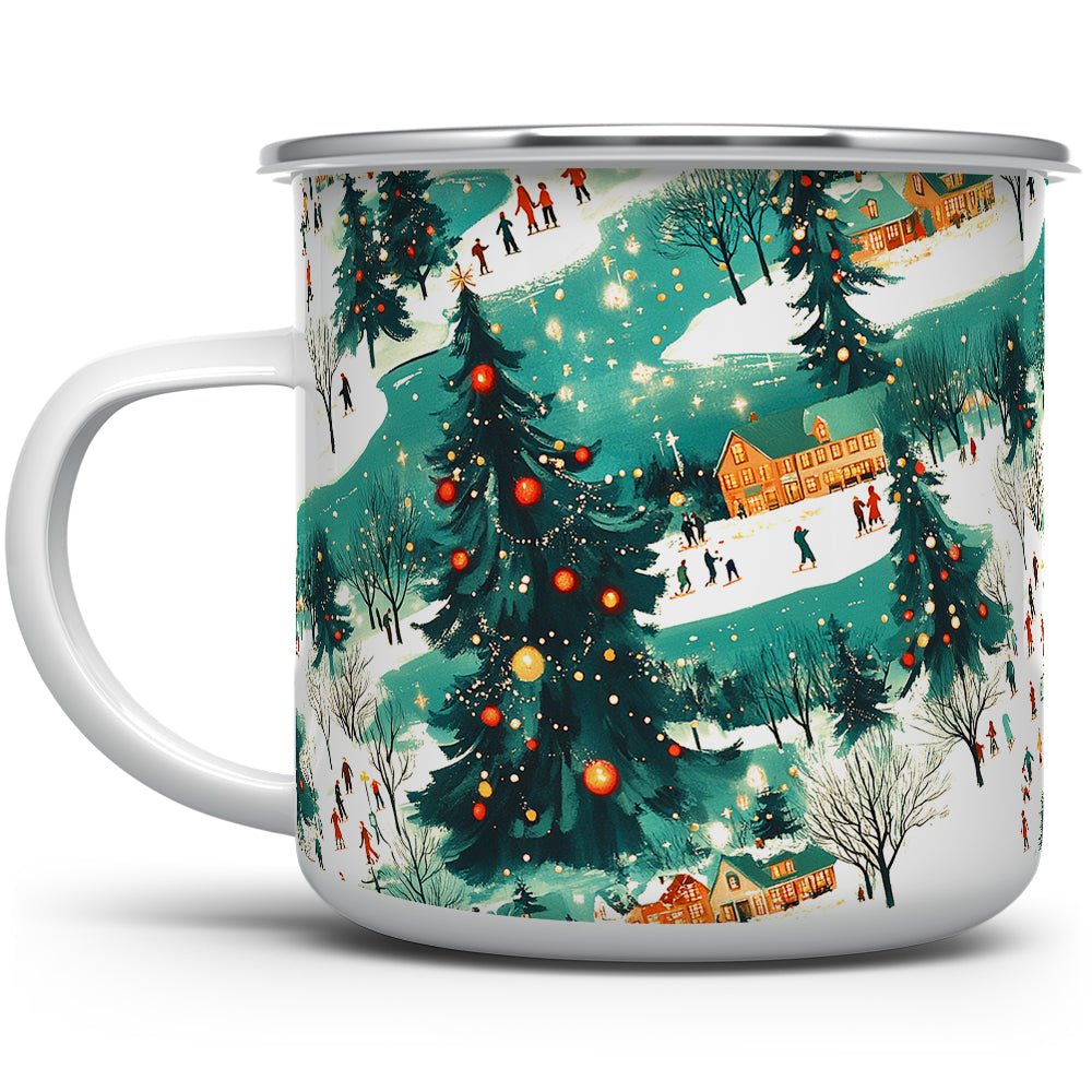 Christmas Town Camp Mug - Loftipop