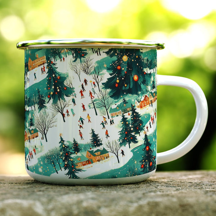 Christmas Town Camp Mug - Loftipop