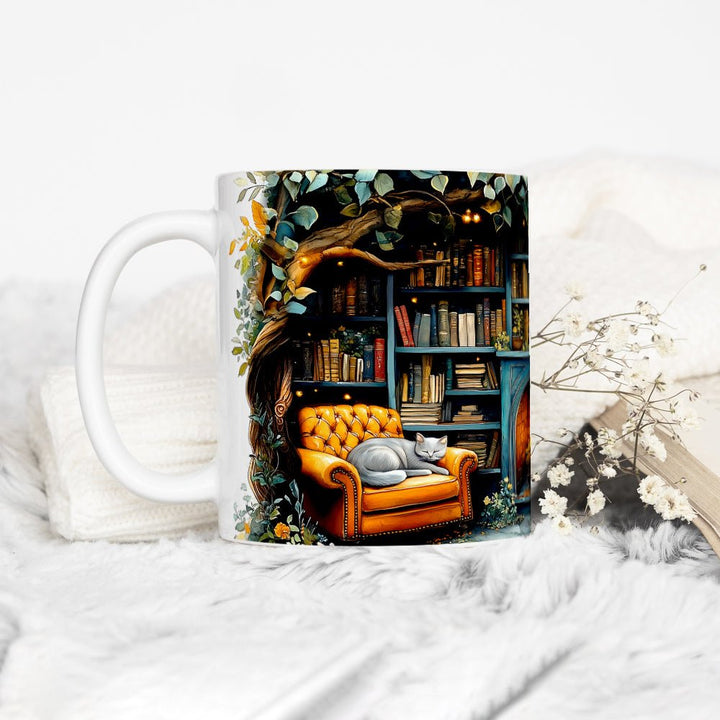 Cozy Nature Library Mug - Loftipop