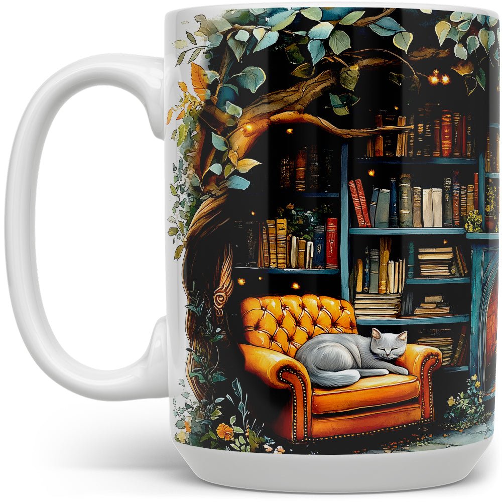 Cozy Nature Library Mug - Loftipop