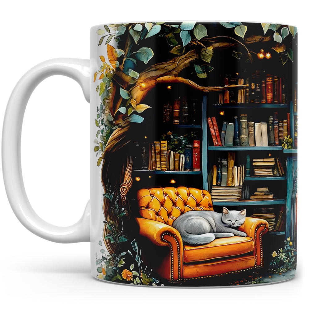 Cozy Nature Library Mug - Loftipop