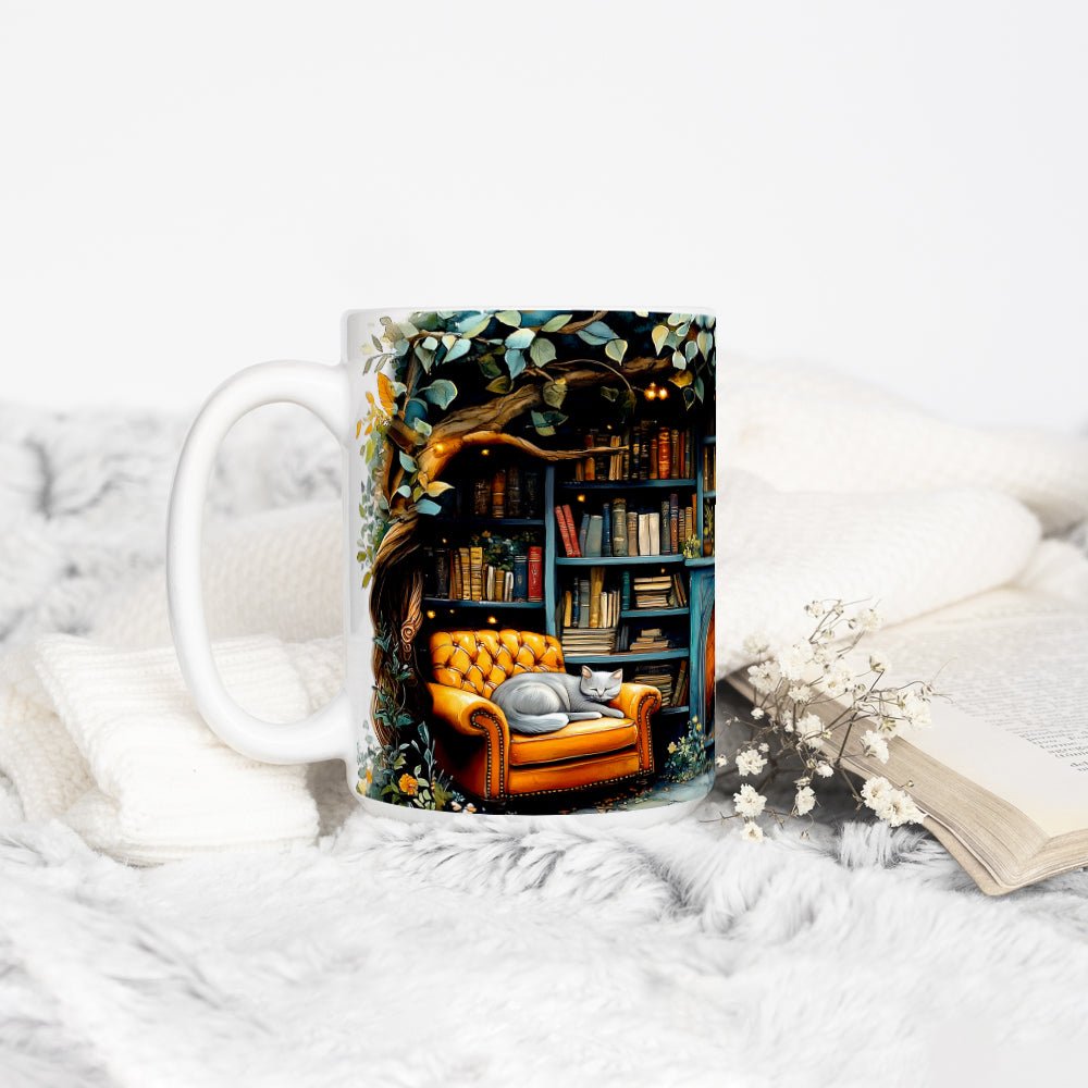 Cozy Nature Library Mug - Loftipop