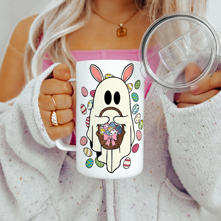 Easter Ghost Insulated Travel Mug - Loftipop