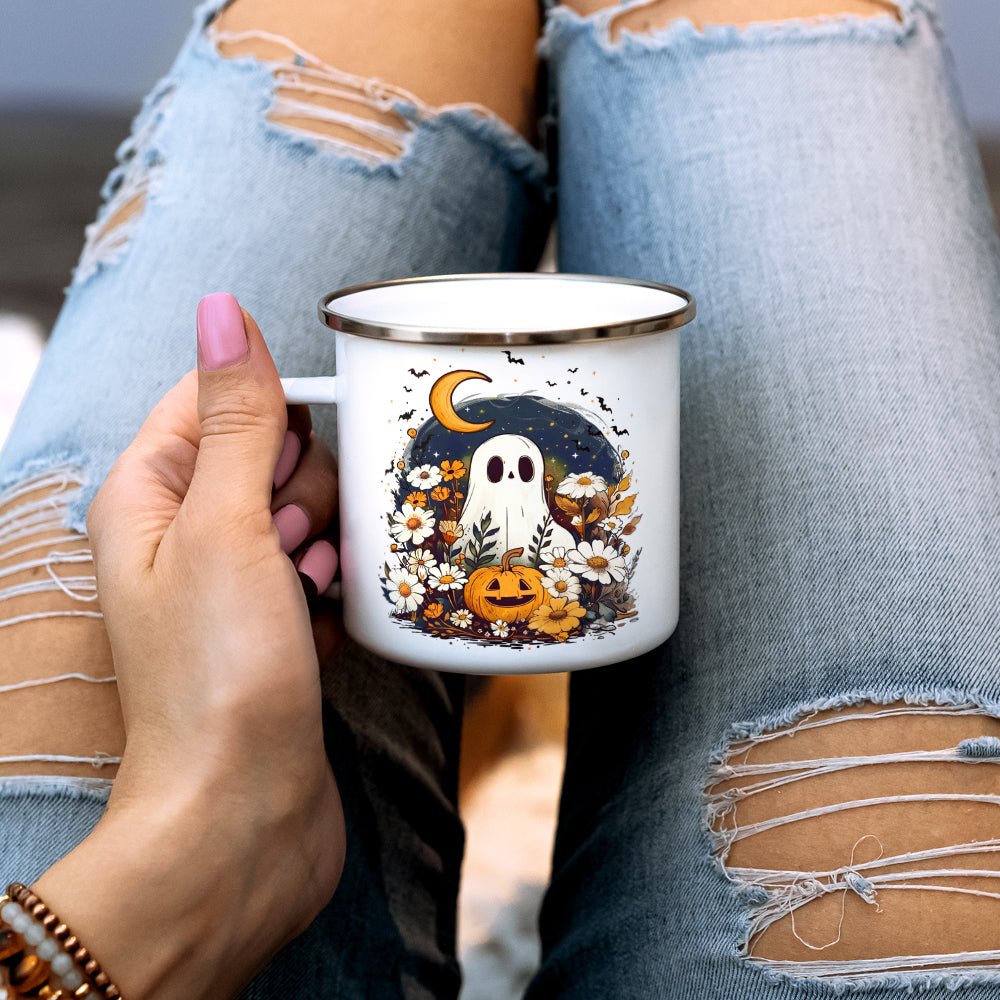 Fall Ghost Camp Mug - Loftipop