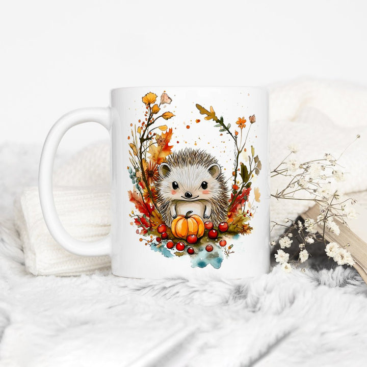 Fall Hedgehog Mug - Loftipop