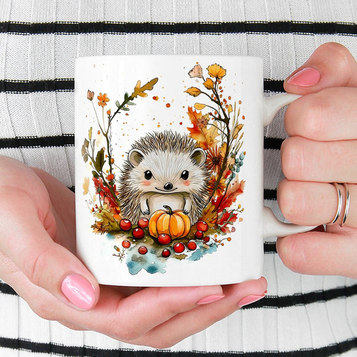 Fall Hedgehog Mug - Loftipop