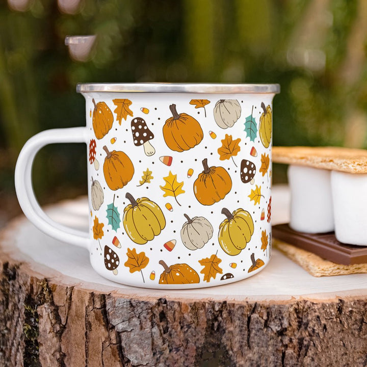 Fall Pumpkin Camp Mug - Loftipop