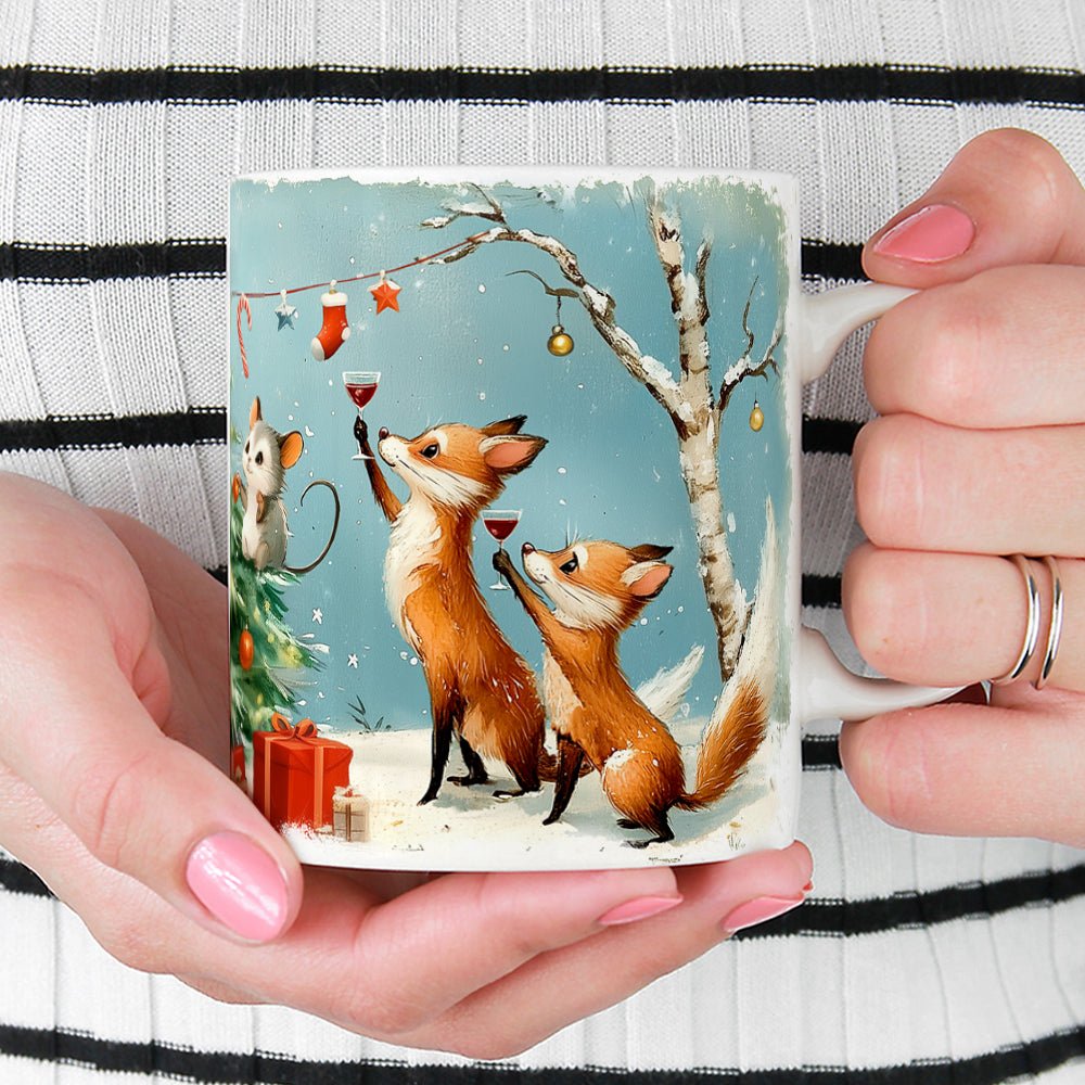 Festive Animals Holiday Mug - Loftipop