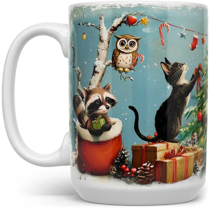 Festive Animals Holiday Mug - Loftipop