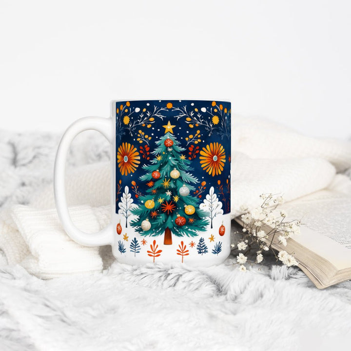 Festive Christmas Tree Mug - Loftipop