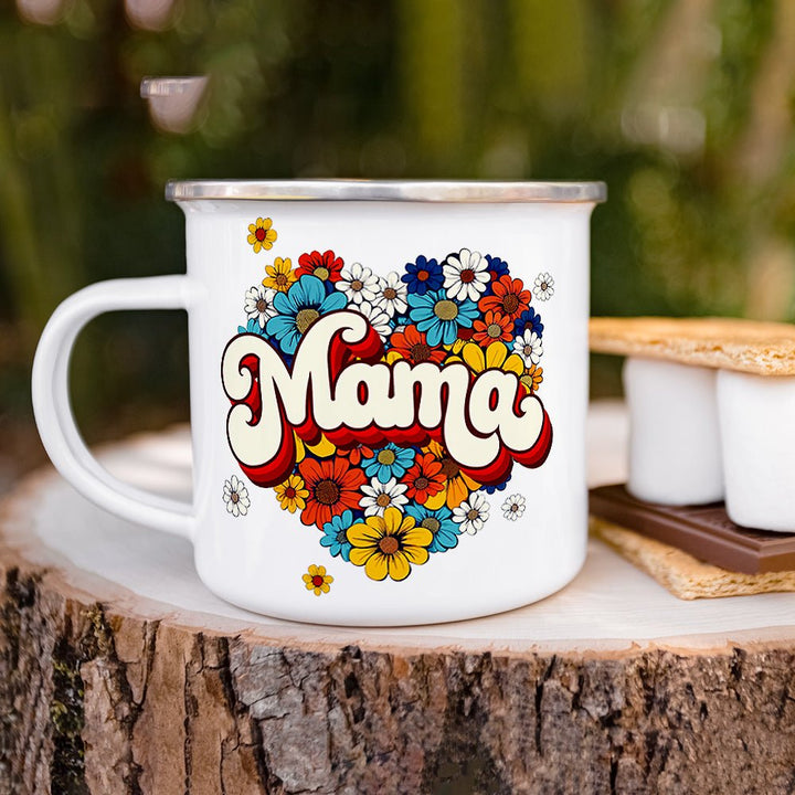 Floral Mama Camp Mug - Loftipop
