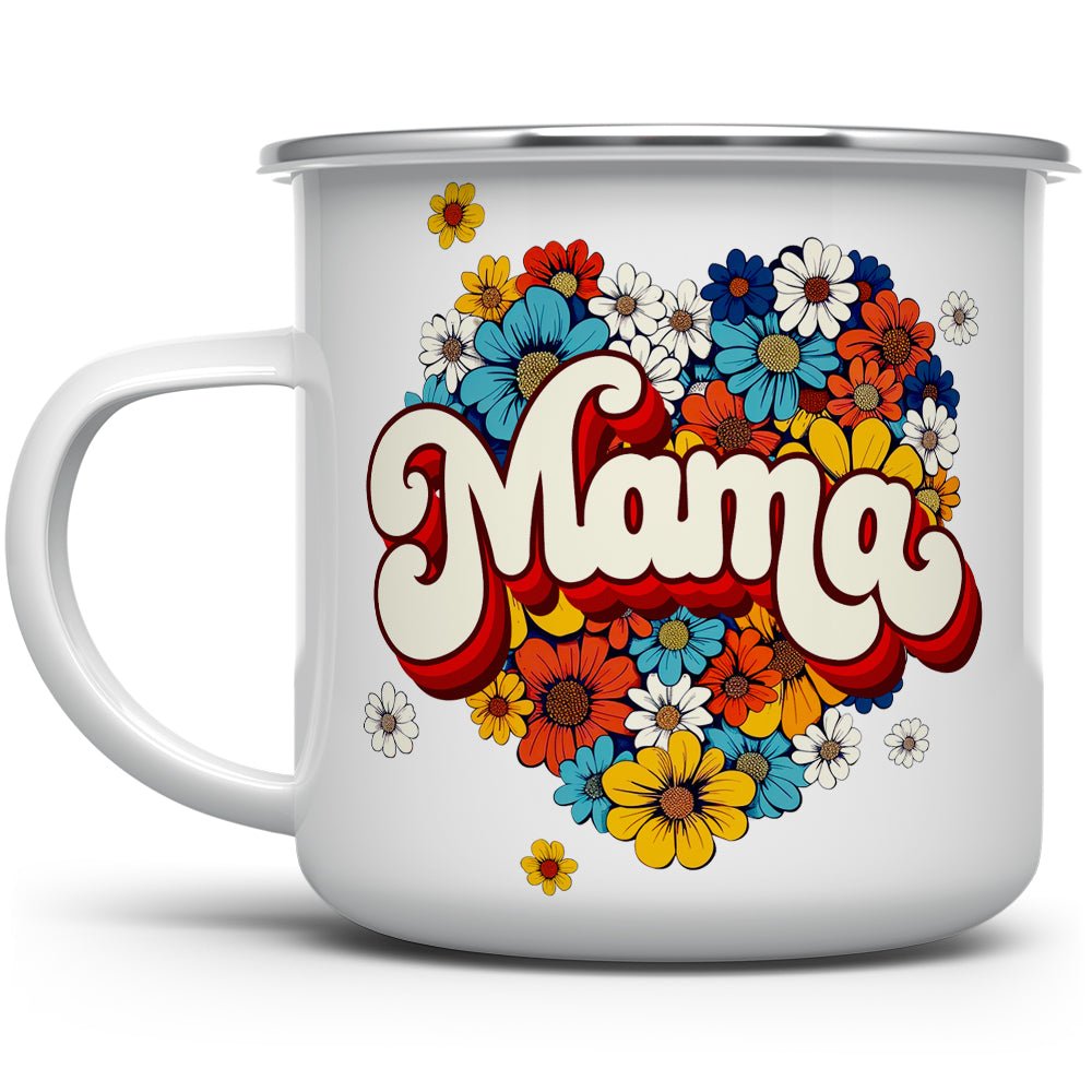 Floral Mama Camp Mug - Loftipop