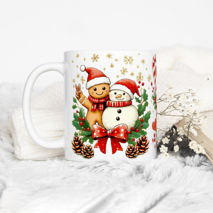 Gingerbread Snowman Mug - Loftipop