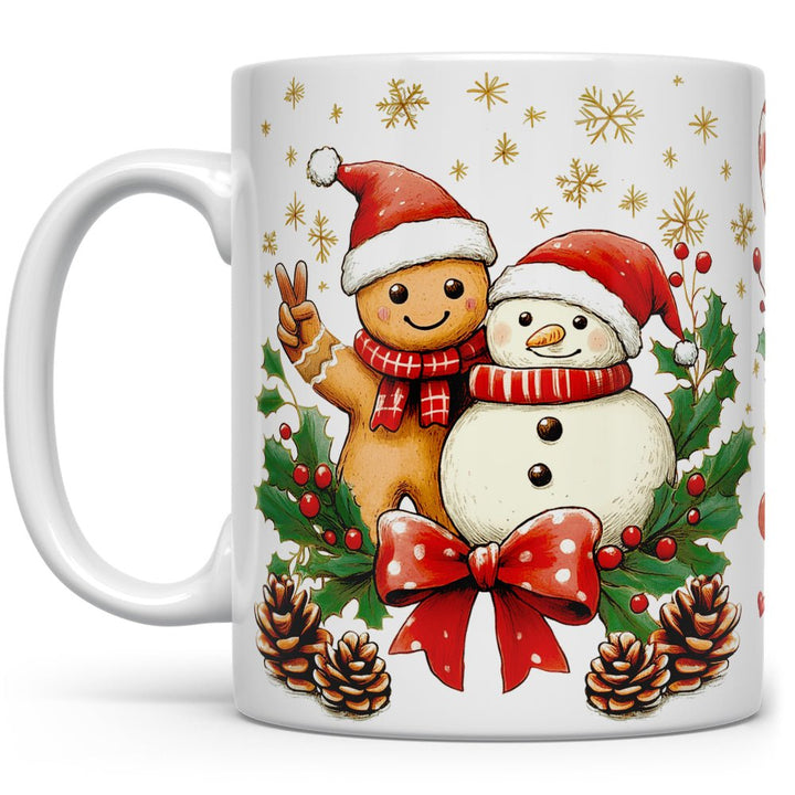 Gingerbread Snowman Mug - Loftipop