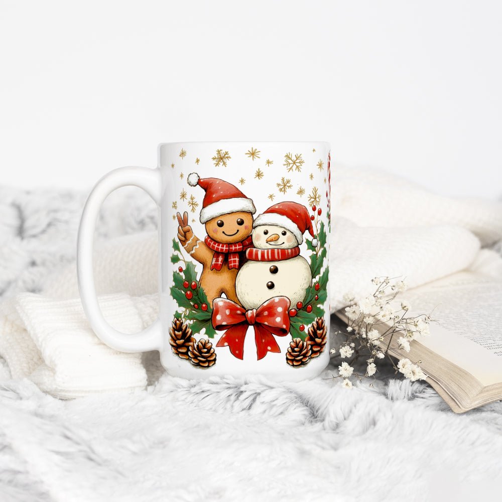 Gingerbread Snowman Mug - Loftipop