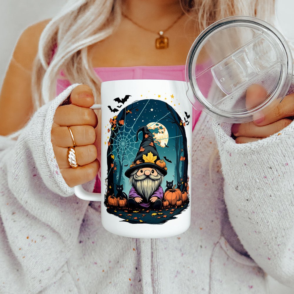 Halloween Gnome Insulated Travel Mug - Loftipop