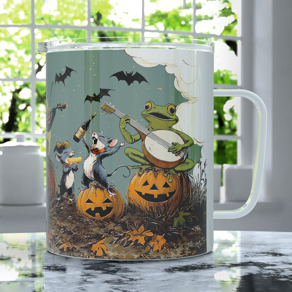 Halloween Hoedown Insulated Travel Mug - Loftipop